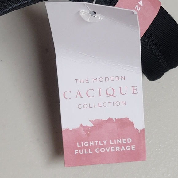 Cacique NWT Lightly Lined Full Coverage Bra Size 42DDD. - Picture 4 of 12